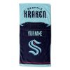 [Personalization Only] OFFICIAL NHL Jersey Personalized Beach Towel - Kraken