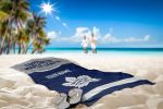 [Personalization Only] OFFICIAL NHL Jersey Personalized Beach Towel - Maple Leafs